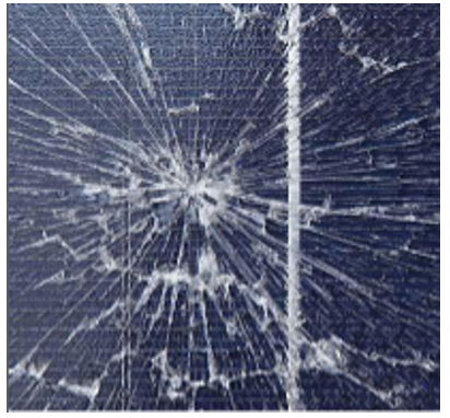 Figure 1: Glass breakage illustration [1]