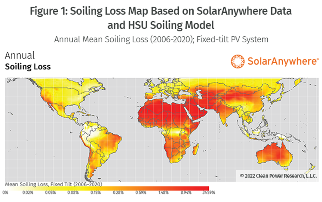 HSU estimation, worldwide (SolarAnywhere)